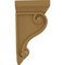 Ekena Millwork 6"W x 7"D x 13 1/4"H Devon Traditional Wood Corbel, Alder CORW06X07X13DEAL - alternate 3